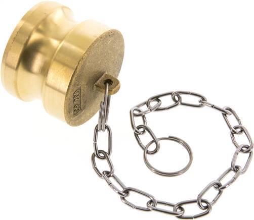 [F23Y3] Enchufe de latón Camlock DN 50 (2'') Tipo DP MIL-C-27487