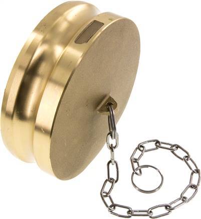 [F23Y7] Enchufe de latón Camlock DN 120 (5'') Tipo DP MIL-C-27487