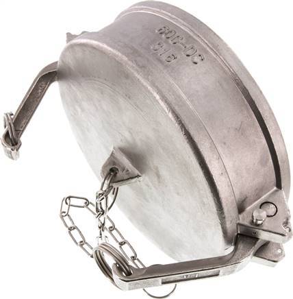 [F23ZK] Camlock DN 140 (6'') Stainless Steel Safety Coupling End Cap Type DC MIL-C-27487