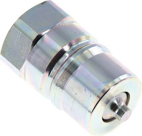 [F22WA] Acier DN 25 Hydraulic Coupling Plug G 1 inch Female Threads ISO 7241-1 B D 37.8mm