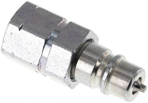 [F234K] Steel DN 6.3 Hydraulic Coupling Plug G 1/4 inch Female Threads ISO 7241-1 A D 12mm