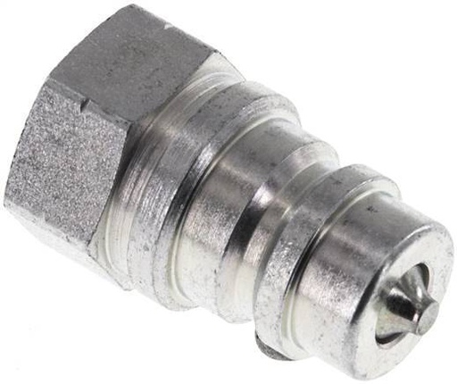 [F234P] Steel DN 10 Hydraulic Coupling Plug G 3/8 inch Female Threads ISO 7241-1 A D 16mm