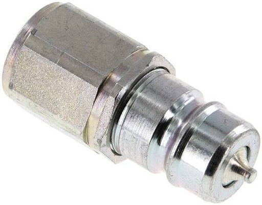 [F234Q] Stahl DN 10 Hydraulikkupplung Stecker G 3/8 Zoll Innengewinde ISO 7241-1 A D 17,3mm