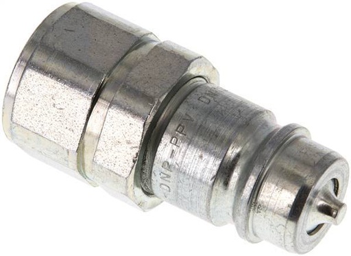 [F234S] Stahl DN 12,5 Hydraulikkupplung Stecker M22x1,5 Innengewinde ISO 7241-1 A D 20,5mm