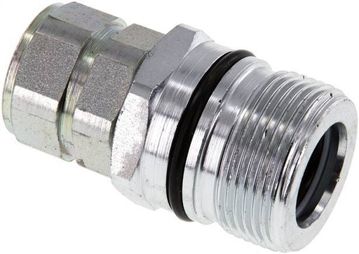 [F2383] Acier DN 12.5 Coupleur hydraulique Manchon G 1/2 pouce filetage femelle ISO 14541 D M36 x 2