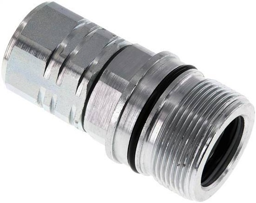 [F2385] Steel DN 20 Hydraulic Coupling Socket G 3/4 inch Female Threads ISO 14541 D M42 x 2