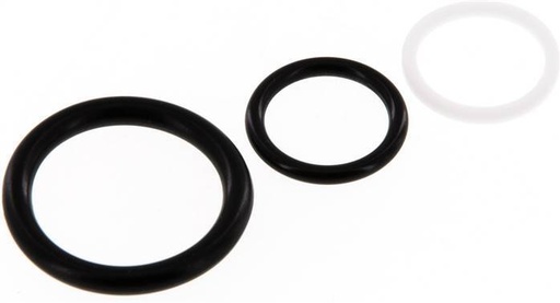 [F23D2] PTFE/NBR Seals Set for ISO 14541 Hydraulic Coupling (M 24 x 2 and 35 mm)