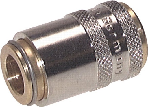 [F226J] Brass DN 6 Mold Coupling Socket D9 mm Unlocking Protection