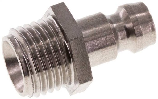 [F226Z] Stainless Steel DN 6 Mold Coupling Plug G 1/4 inch Male Threads