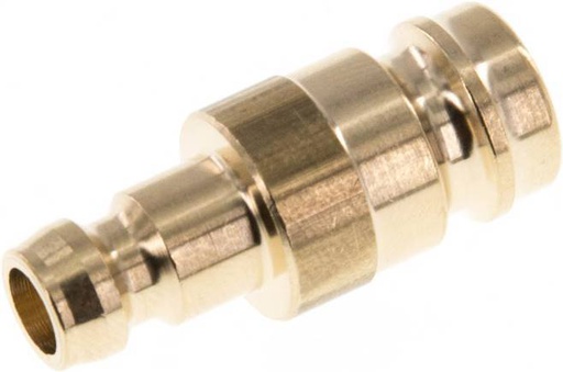 [F227G] Brass DN 6 Mold Coupling Plug D9 to 13 mm