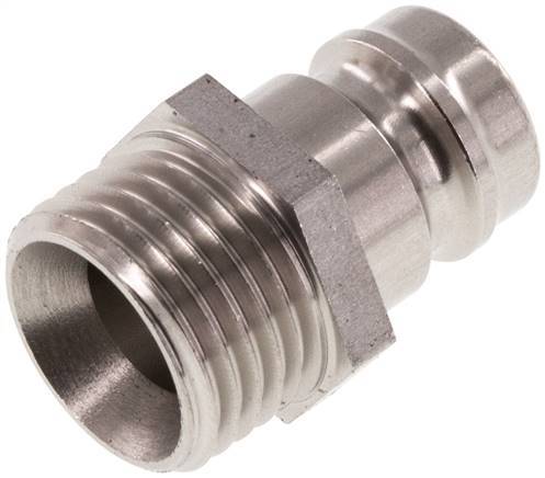 [F229F] Stainless Steel DN 9 Mold Coupling Plug M16x1.5 Male Threads