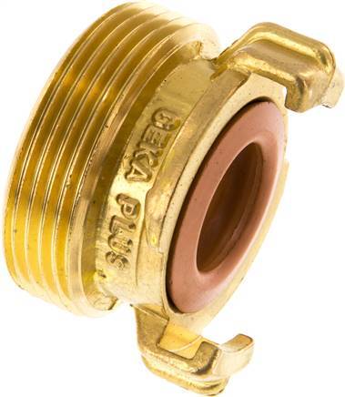 [F23J4] 1 1/2'' Male GEKA Garden Hose Brass Coupling KTW