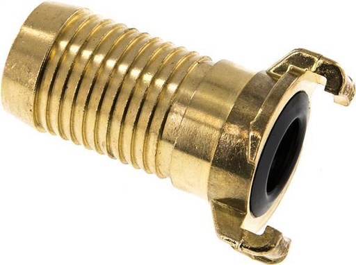 [F23JN] 32 mm (1 1/4'') Hose Barb GEKA Garden Hose Brass Coupling Rotatable