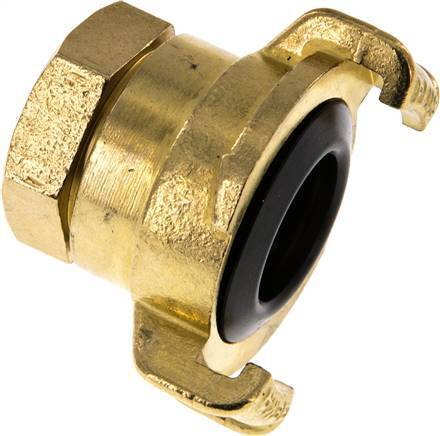 [F23JX] 1/2'' Female GEKA Garden Hose Brass Coupling Rotatable