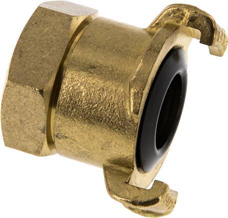 [F23JZ] 1'' Female GEKA Garden Hose Brass Coupling Rotatable