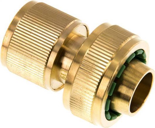 [F23KR] Brass GARDENA Style Hose Connector 19 mm (3/4")