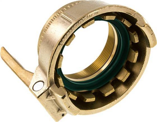 [F245W] DN 80 Latón Camión Cisterna (TW) Acoplamiento 3'' Tipo MK