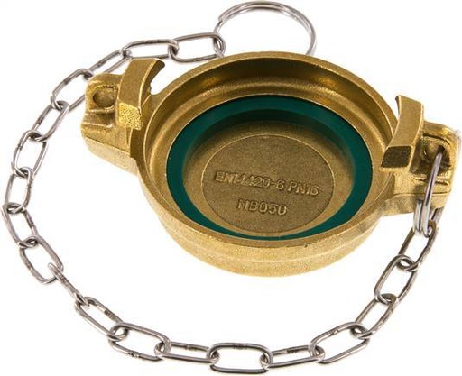[F246B] DN 50 Brass Tank Truck (TW) Cap MB Type