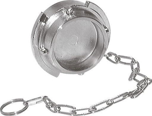 [F246M] Tapón de latón DN 50 para camiones cisterna (TW) Tipo VB