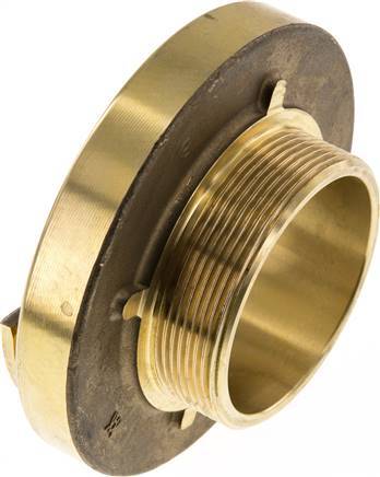 [F24CB] 75-B (89 mm) Coupleur Storz en laiton G 2 1/2'' filetage mâle