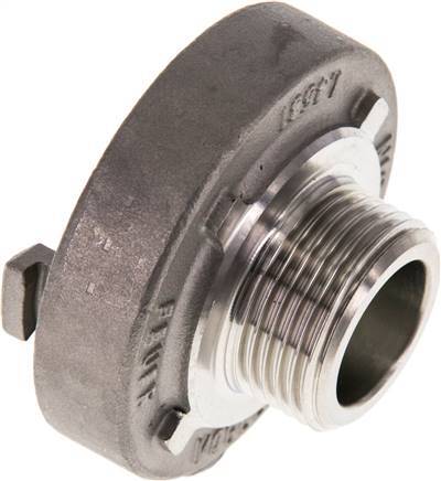 [F24CE] 25-D (31 mm) Storz-Kupplung aus Edelstahl G 3/4'' Außengewinde