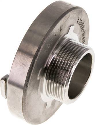 [F24CP] 52-C (66 mm) Stainless Steel Storz Coupling G 1 1/2'' Male Thread