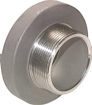 [F24D6] 100 (115 mm) Geschmiedetes Aluminium Storz-Kupplung G 4'' Außengewinde drehbar