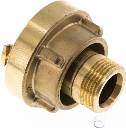 [F24D8] Coupleur Storz 25-D (31 mm) en laiton G filetage mâle 3/4'' rotatif