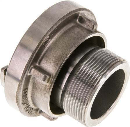 [F24DB] Coupleur Storz 52-C (66 mm) en acier inoxydable G 2'' à filetage mâle rotatif