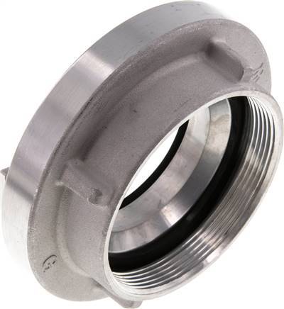 [F24DY] 75-B (89 mm) Gesmeed Aluminium Storz-koppeling G 3'' Binnendraad
