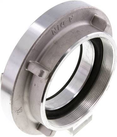 [F24EC] 110-A (133 mm) Forged Aluminum Storz Coupling G 4 1/2'' Female Thread
