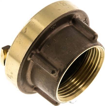 [F24EH] 32 (44 mm) Brass Storz Coupling G 1 1/4'' Female Thread