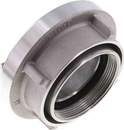[F24FY] 75-B (89 mm) Geschmiedetes Aluminium Storz-Kupplung G 2 1/2'' Innengewinde drehbar