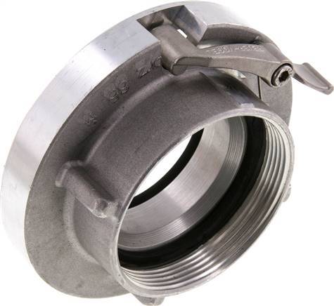 [F24GF] 65 (81 mm) Forged Aluminum Storz Coupling G 2 1/2'' Female Thread with Lock