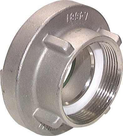 [F24GG] 75-B (89 mm) Aluminum Storz Coupling G 2 1/2'' Female Thread with Lock