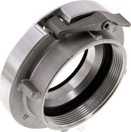 [F24GH] Accouplement Storz en aluminium forgé 75-B (89 mm) G 3'' filetage femelle avec verrouillage