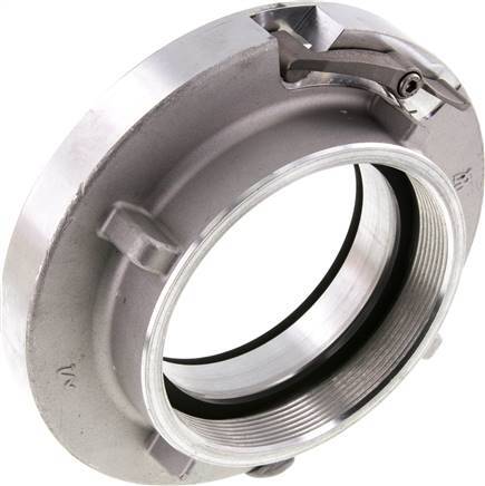 [F24GM] Acoplamiento Storz 110-A (133 mm) de aluminio forjado G 4'' rosca hembra con bloqueo