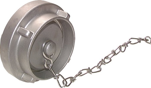 [F24J3] Tapa de aluminio forjado 75-B (89 mm) para anclaje Storz