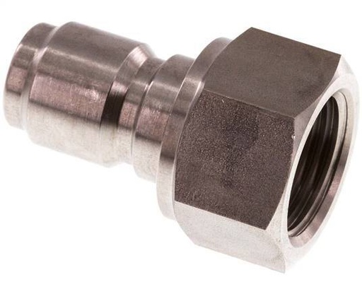 [F24ST] RVS DN 12 Spuitpistool Insteeknippel G 1/2 inch Buitendraad