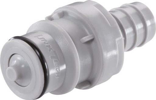 [F22PS] PP DN 9.5 Linktech Koppeling Insteeknippel 9.5 mm Slangpilaar 60 Series