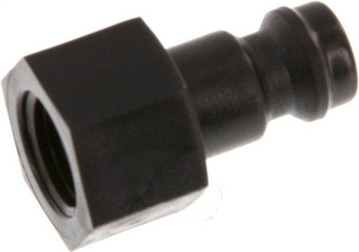[F22S8] POM DN 5 Coupling Plug G 1/8 inch Female Threads