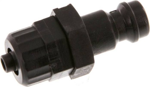 [F22SR] POM DN 5 Coupling Plug 4x6 mm Union Nut