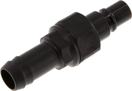 [F22VB] POM DN 7.2 Coupling Plug 13 mm Hose Pillar Double Shut-Off