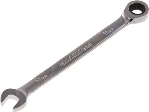 [T2247] 10mm Gedore Red Open End Wrench With Ratchet End