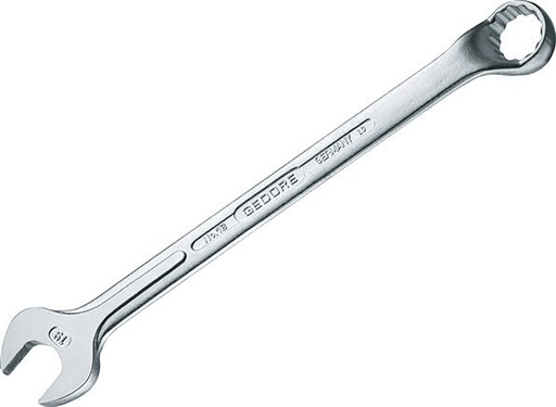 [T2263] 6mm Gedore Open End Wrench With 10 Degrees Angled Box End