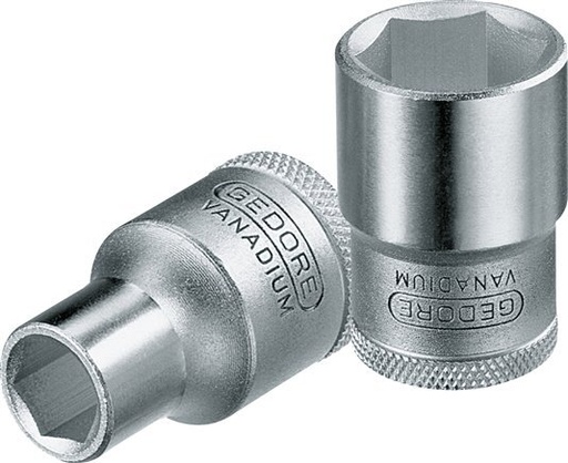 [T2298] inserto de vaso Gedore de 1/2" para tornillos hexagonales exteriores de 8 mm