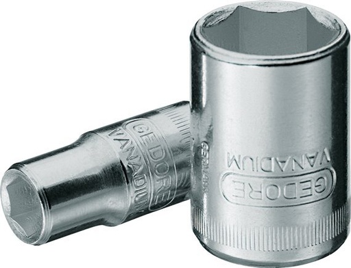 [T22C6] 1/4" Gedore Steckschlüsseleinsatz für 9 mm Außensechskant-Schrauben