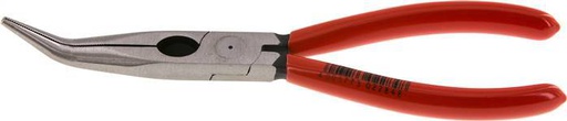 [T22JD] Knipex Angled Needle Nose Pliers 200 mm Plastic-coated Handles