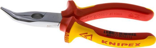 [T22JG] Alicates de punta angular Knipex 160 mm VDE probado hasta 1000V