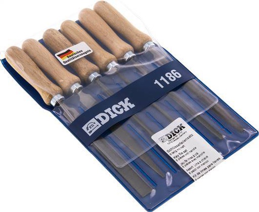 [T22TY] Dick 6-Piece File Set